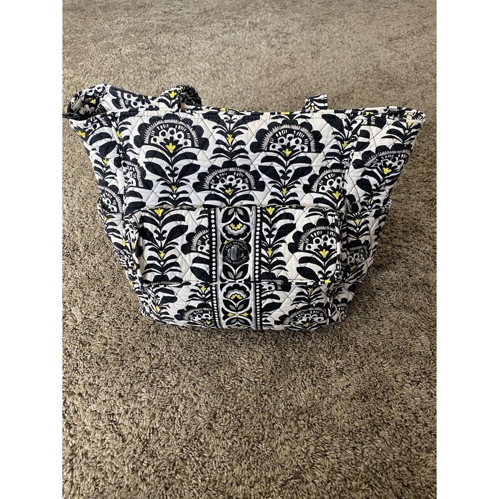 Large Vera Bradley Tote‎ Bag Purse Euc